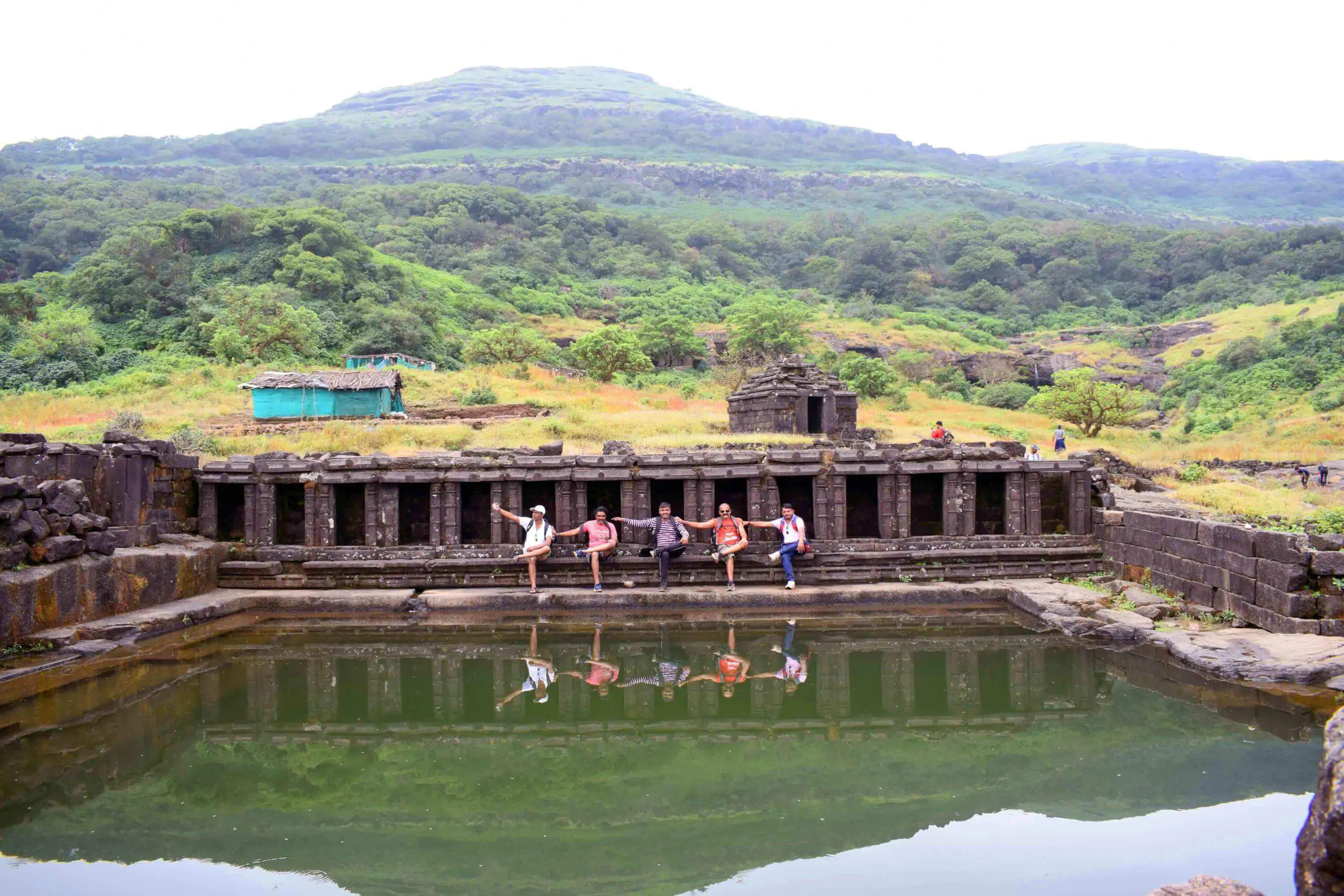 A Day Spent on Harishchandragad in Monsoon 