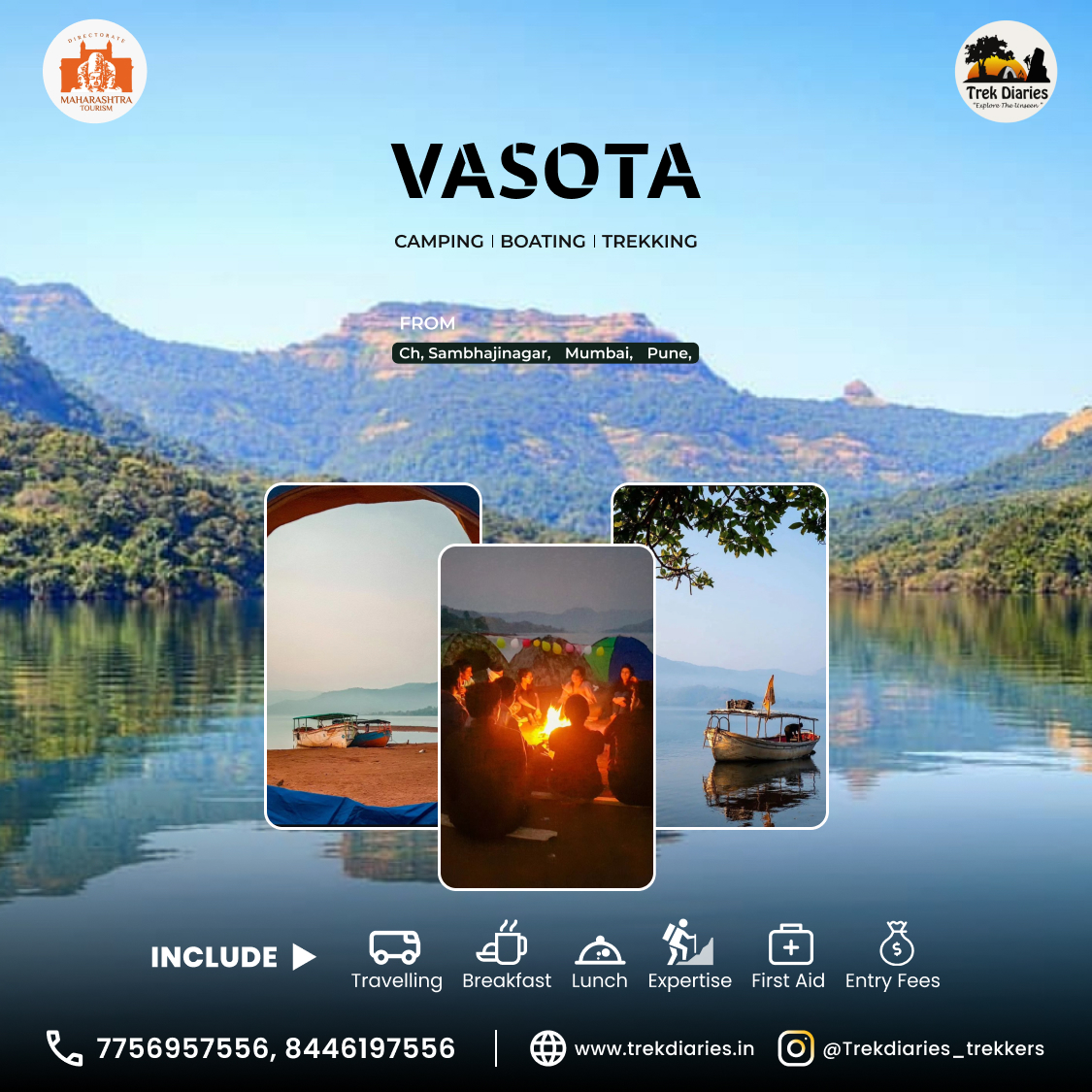 Vasota Jungle Fort Trek and Camping 