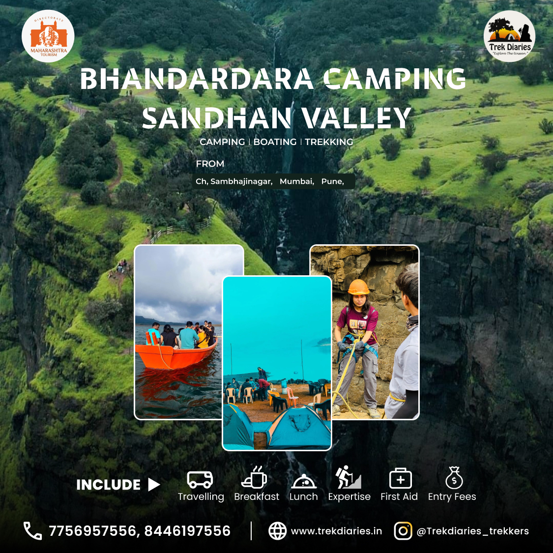 Bhandardara  Camping and Trek to Sandhan Valley 