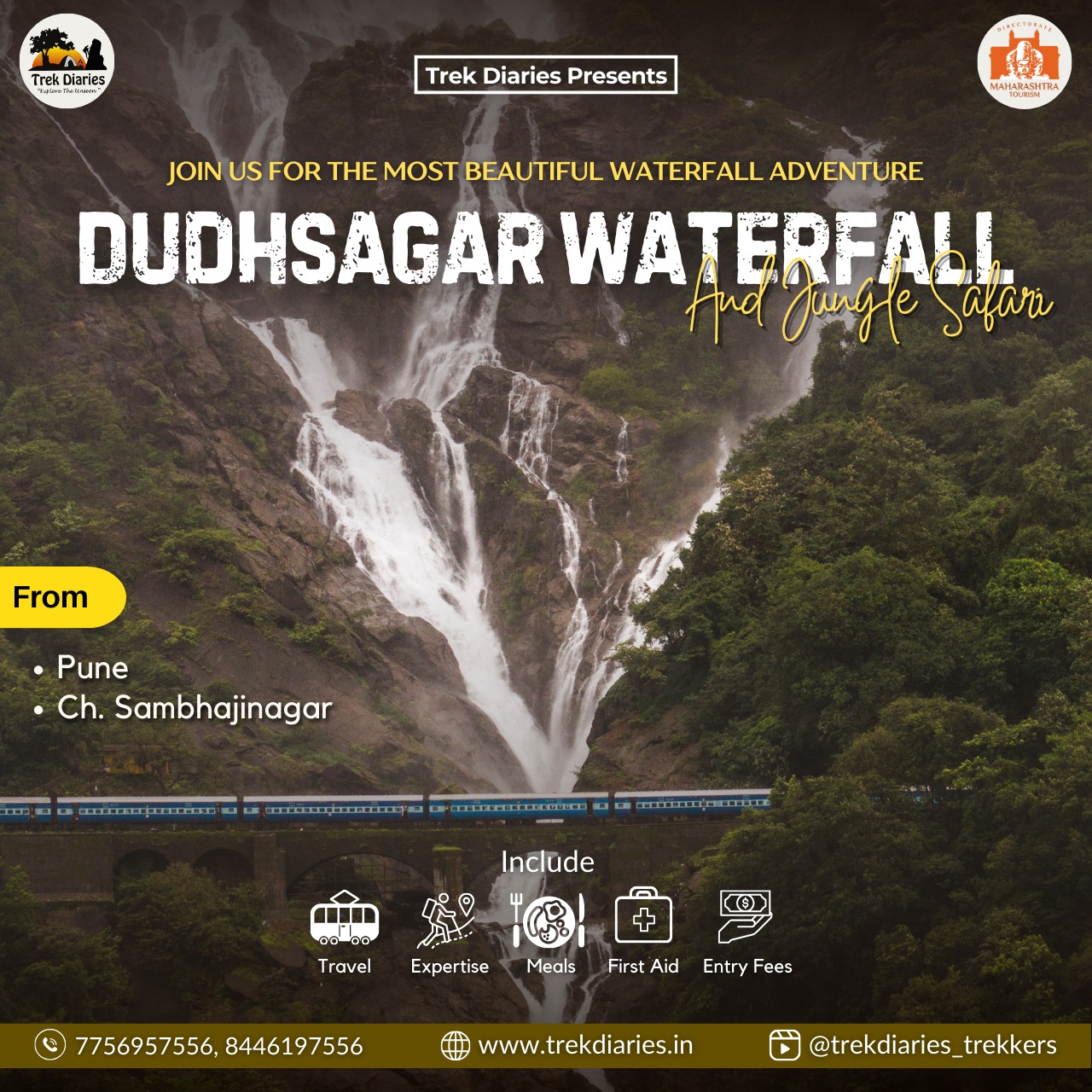 Dudhsagar Waterfalls Trek 