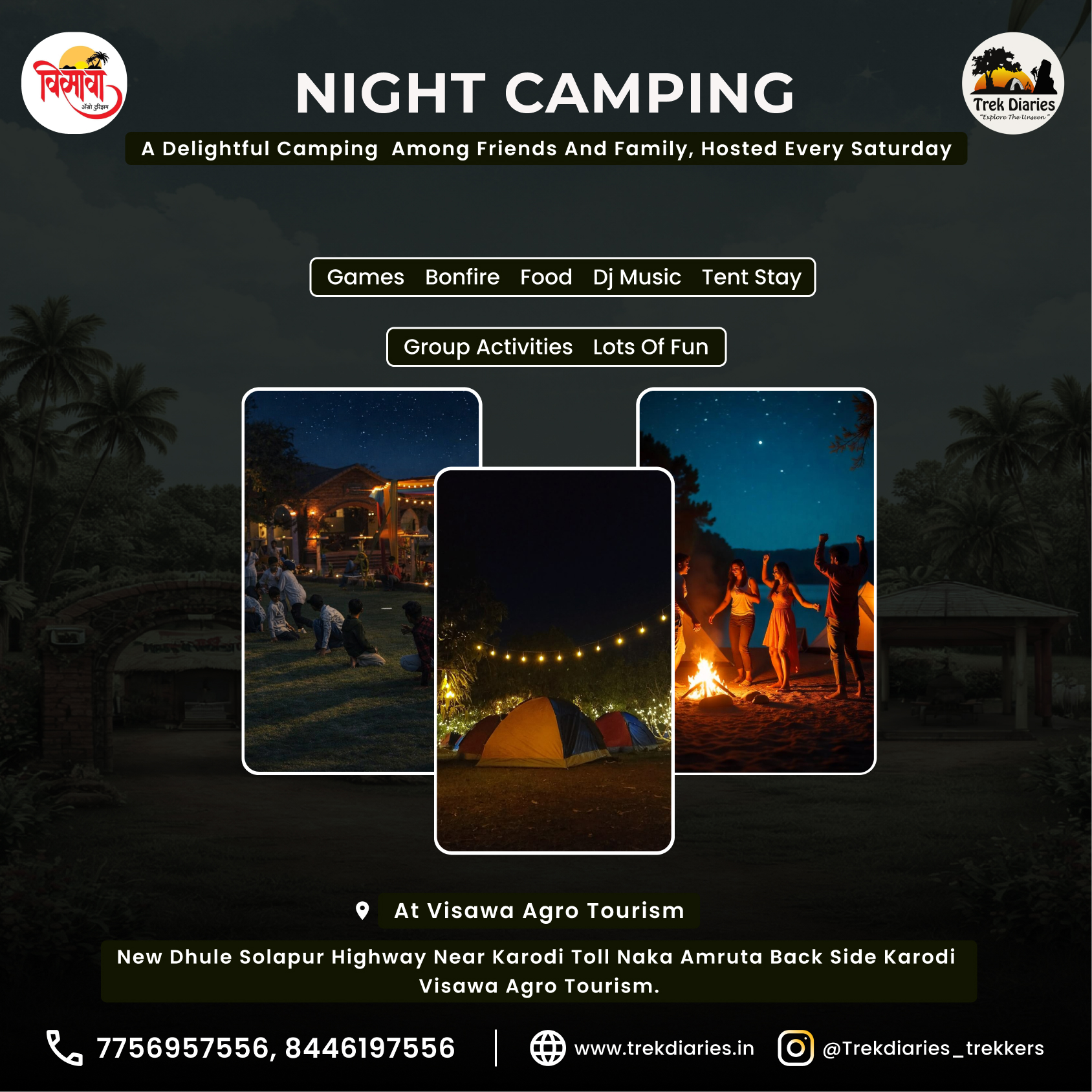 Night Camping 